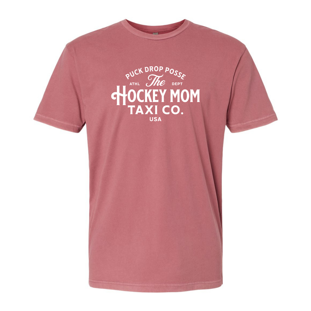 Hockey Mom Taxi Co. Adult Tee