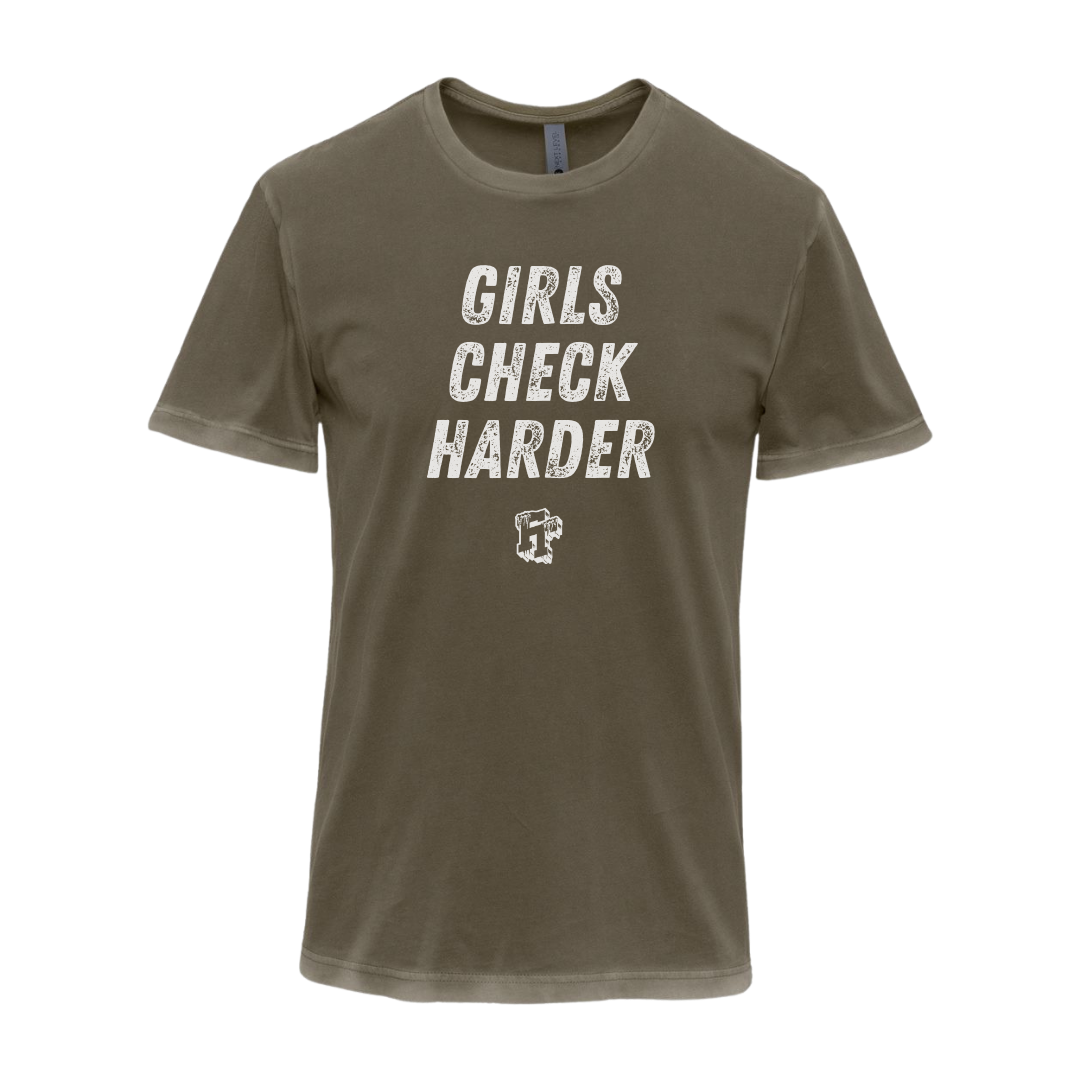 Girls Check Harder - Unisex Grit Series