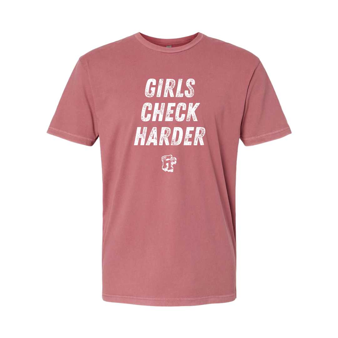 Girls Check Harder - Unisex Grit Series