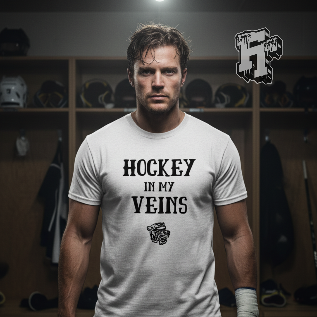 Hockey In My Veins - Unisex Grit Series