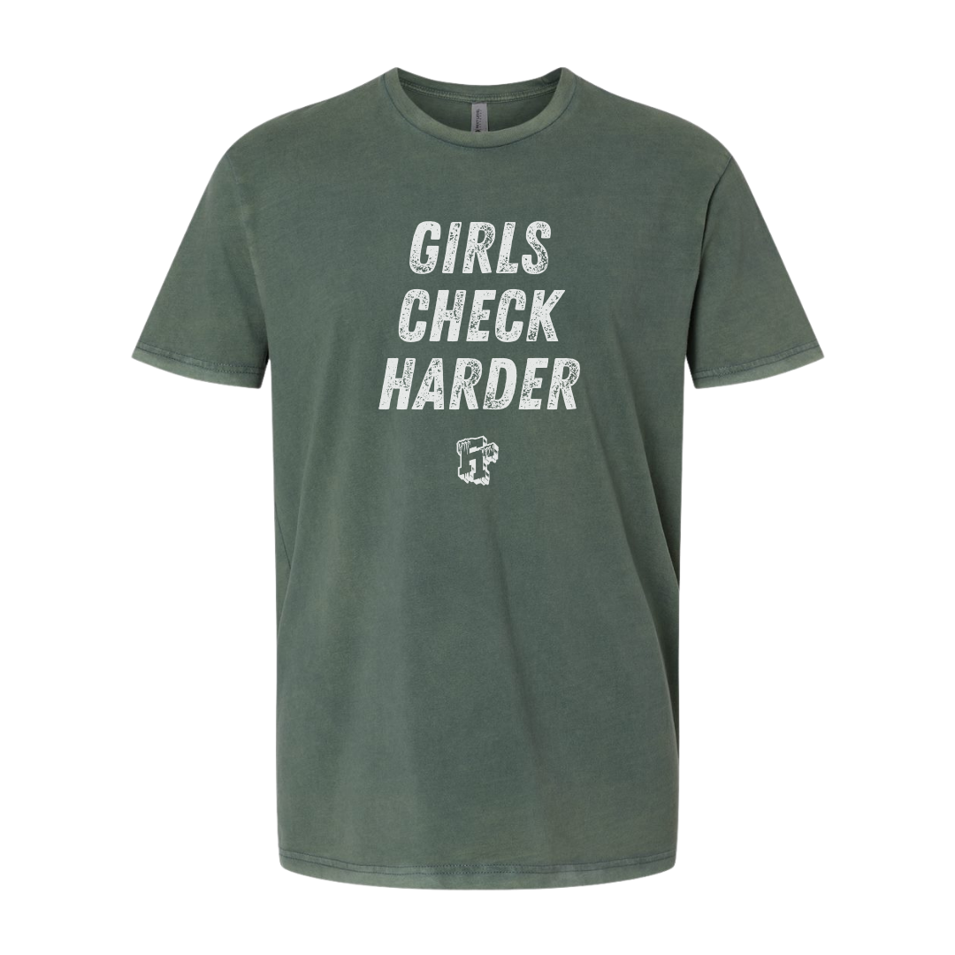 Girls Check Harder - Unisex Grit Series