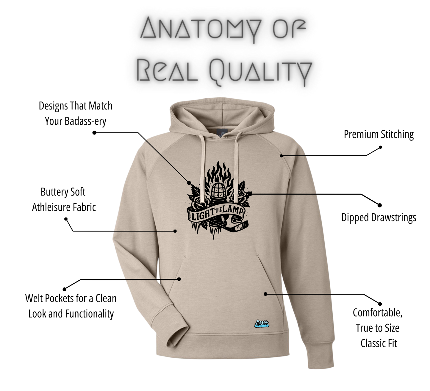 Light the Lamp Hoodie- Adult