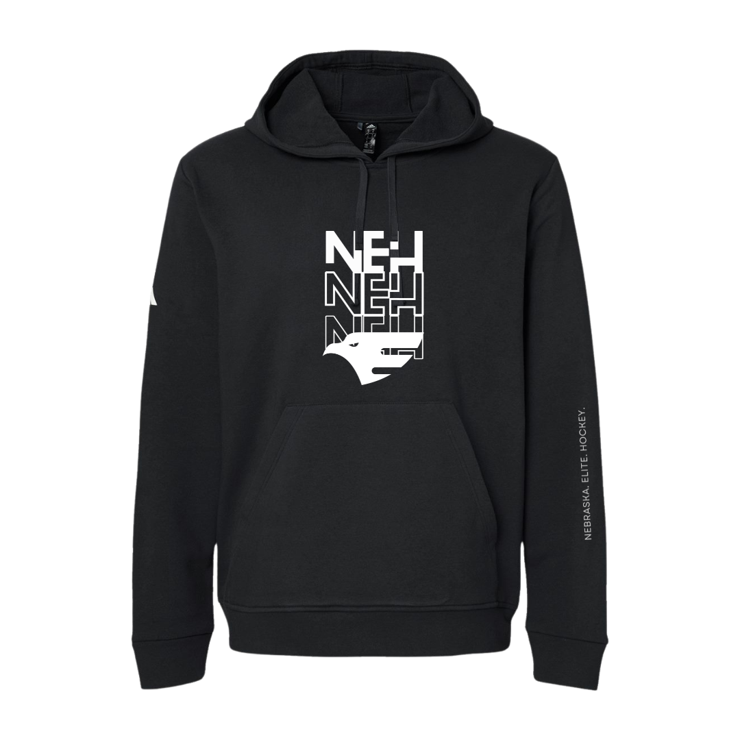 NEH x Adidas "Hat-Trick" Heavyweight Unisex Hoodie