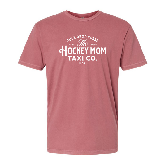 Hockey Mom Taxi Co. Adult Tee