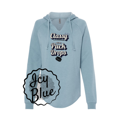 Classy Till the Puck Drops – Women’s Lightweight Hoodie