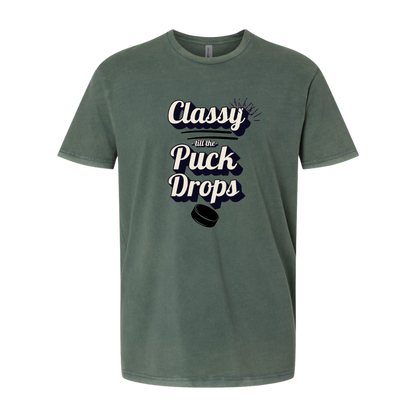 Classy ‘Til the Puck Drops Tee – Unisex Fit