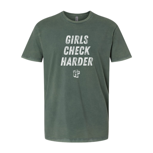 Girls Check Harder - Unisex Grit Series