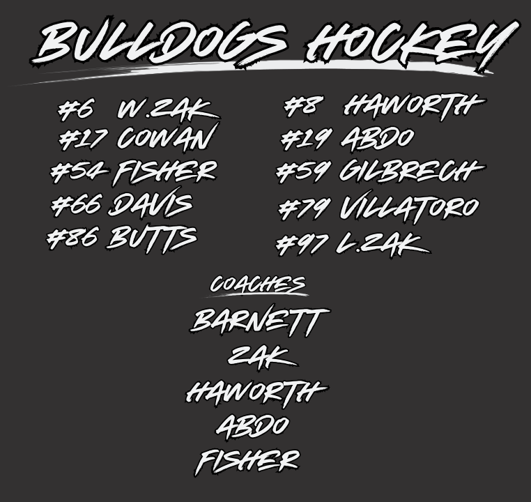 Bulldog YOUTH Roster Sport T shirt